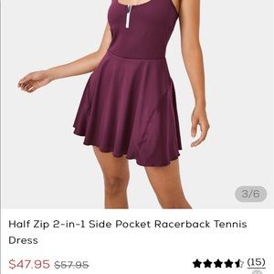 Halara dress built in shorts nursing friendly